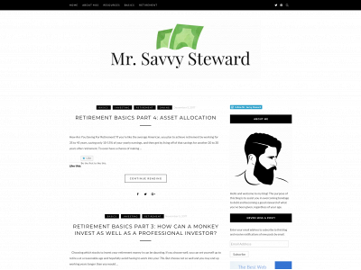 mrsavvysteward.com snapshot