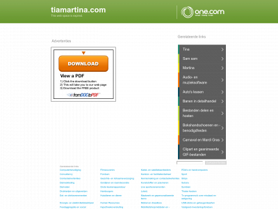 tiamartina.com snapshot
