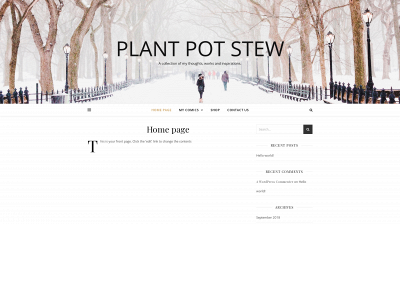 plantpotstew.com snapshot