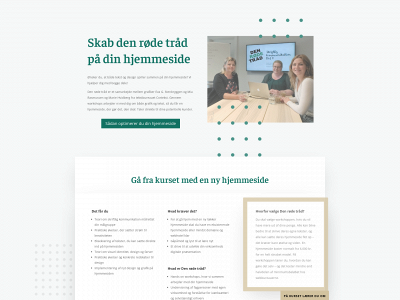 denrødetråd.dk snapshot