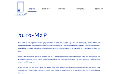 buro-map.be snapshot