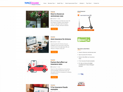 tipsclear.com snapshot