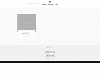 mandyfitcandy.com snapshot