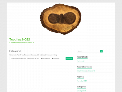 teachingngss.net snapshot