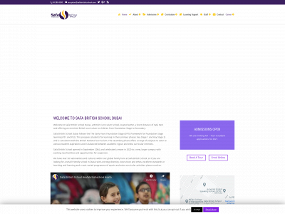 safabritishschool.com snapshot