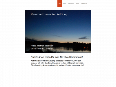 artsong.se snapshot