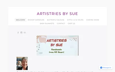 www.artistriesbysue.ca snapshot