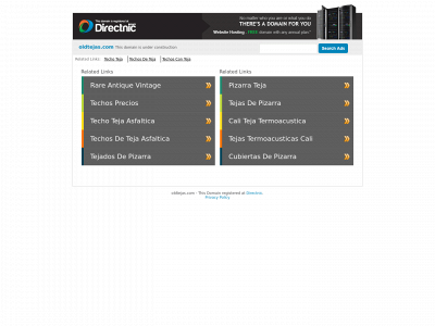 oldtejas.com snapshot