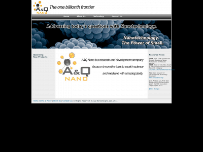 aqnano.com snapshot