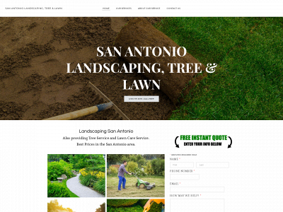 www.landscapingsanantonio.net snapshot
