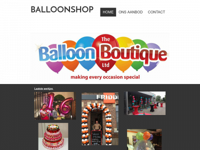 balloonboutique.be snapshot