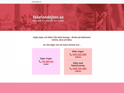 telefondejten.se snapshot