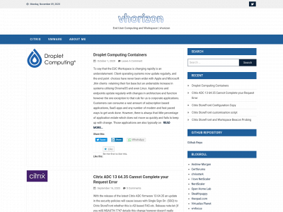 vhorizon.co.uk snapshot