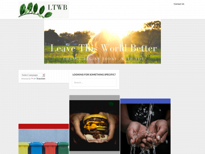 leavethisworldbetter.com snapshot
