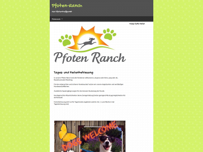 pfotenranch.ch snapshot