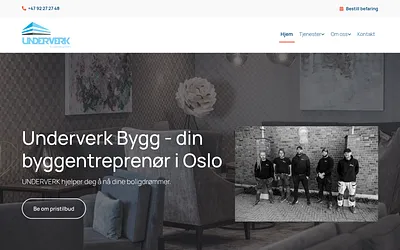 underverkbygg.no snapshot