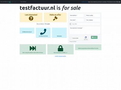 testfactuur.nl snapshot
