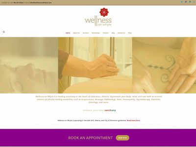 wellnessonwhyte.com snapshot