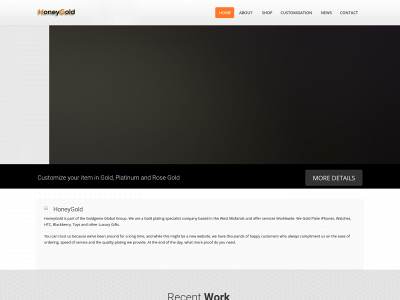 honeygold.co.uk snapshot
