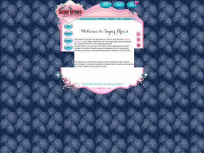 superbrows.com snapshot