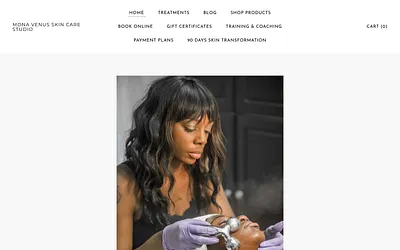 www.monavenusspa.com snapshot