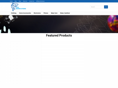 bigsharkstore.com snapshot