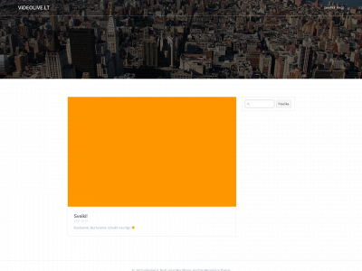 videolive.lt snapshot