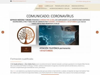 www.softouchclinica.com snapshot
