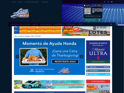 1045radiolatina.com snapshot