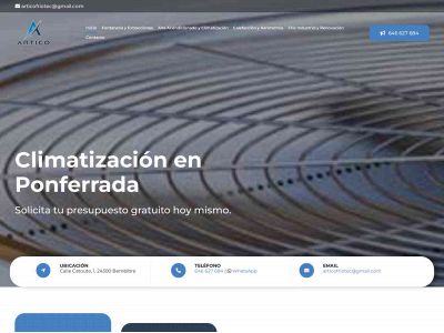 www.articofriotec.com snapshot