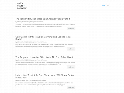 healthwealthandmotivation.com snapshot