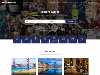 muzwork.com snapshot