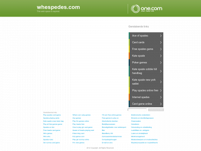 whespedes.com snapshot