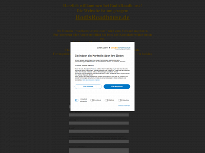 roadhouse-music.com snapshot