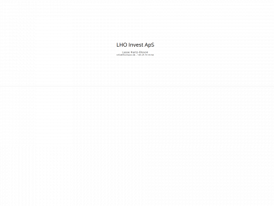 lhoinvest.dk snapshot