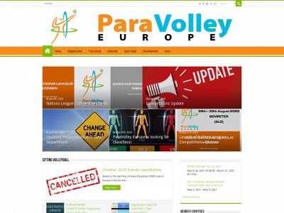 paravolley.eu snapshot
