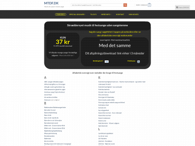 mtdf.dk snapshot