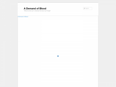 demandofblood.com snapshot