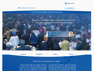corporatevisionleague.com snapshot