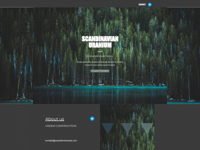 scandinavianuranium.com snapshot