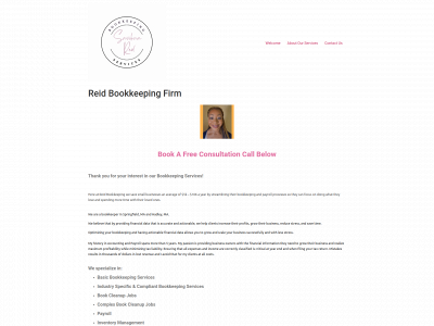 sreidbookkeeping.com snapshot