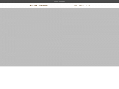genuine-clothing.com snapshot