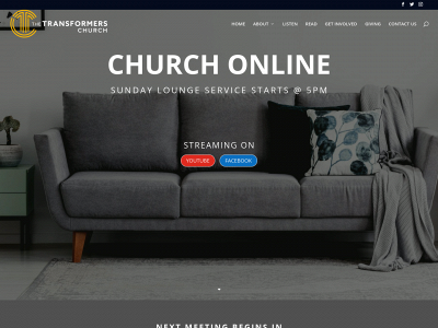 thetransformerschurch.org snapshot