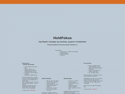 holdfokus.dk snapshot