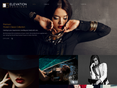 www.elevation-fashions.com snapshot
