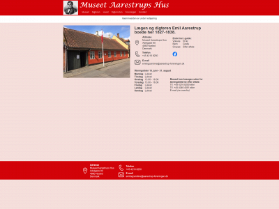 aarestrup-foreningen.dk snapshot