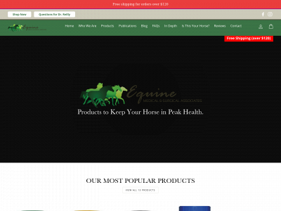 equinemedsurg.com snapshot