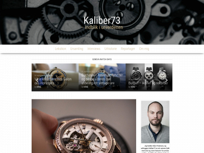 kaliber73.dk snapshot