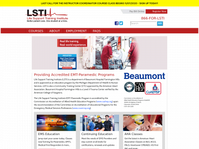 lifesupporttraining.org snapshot