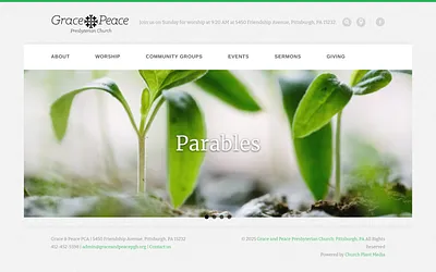 graceandpeacepgh.org snapshot
